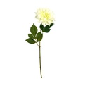 Flor artificial blanca 62cm
