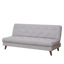 Futón con almacenaje Argis gris