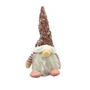 Adorno Pascuero gorro glitter 28cm