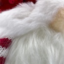 Adorno Pascuero gorro glitter 28cm