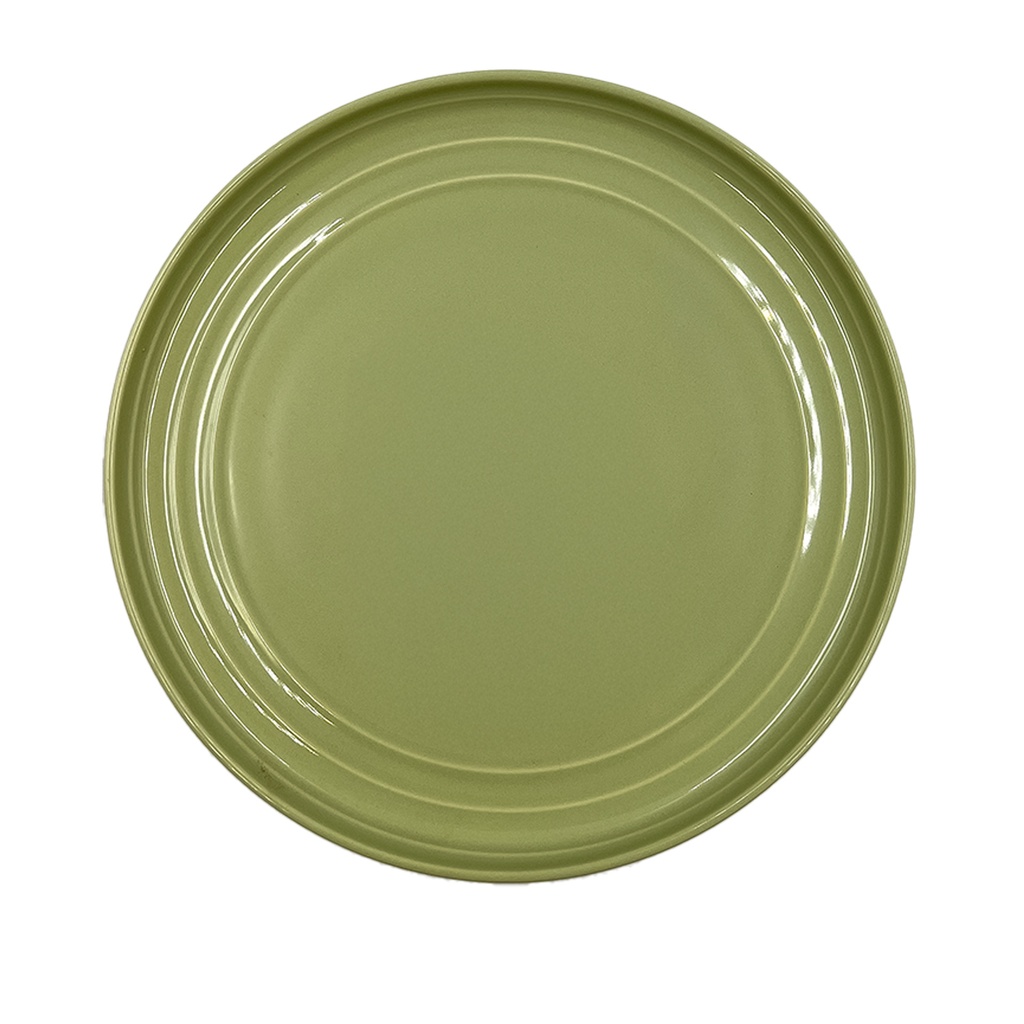Plato fondo Comacchio verde 25cm