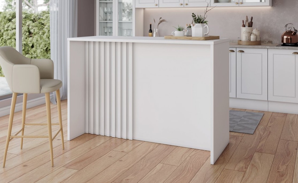 Módulo Isla cocina Americana blanco