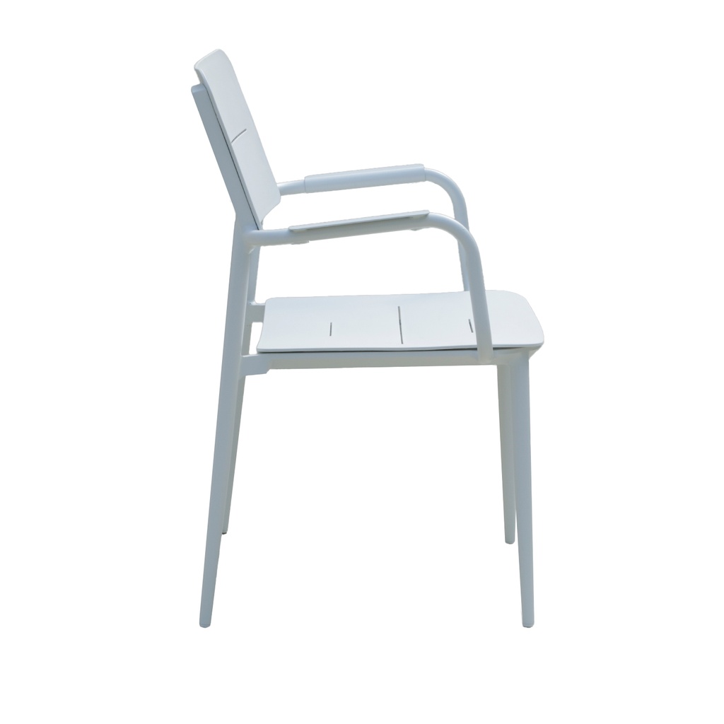 Comedor Terraza 6 sillas Granada blanco