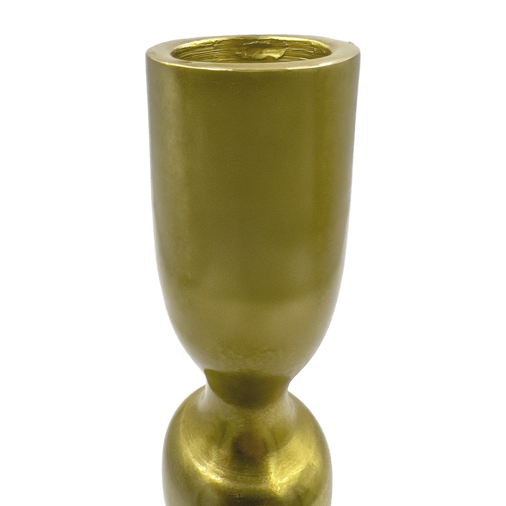 Candelabro dorado 25cm