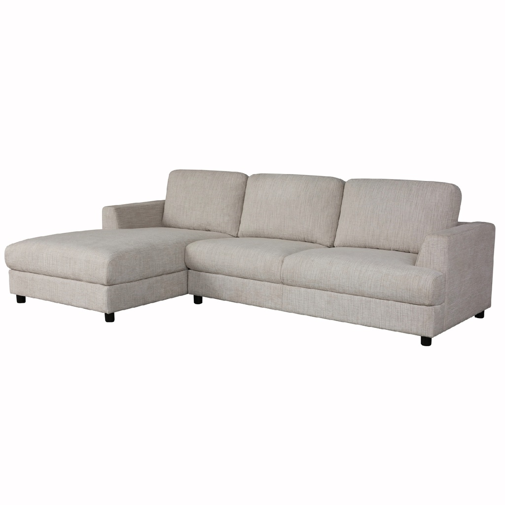 Sofá seccional izquierdo Saona beige
