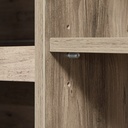 Mesa centro 2 puertas Vinh café