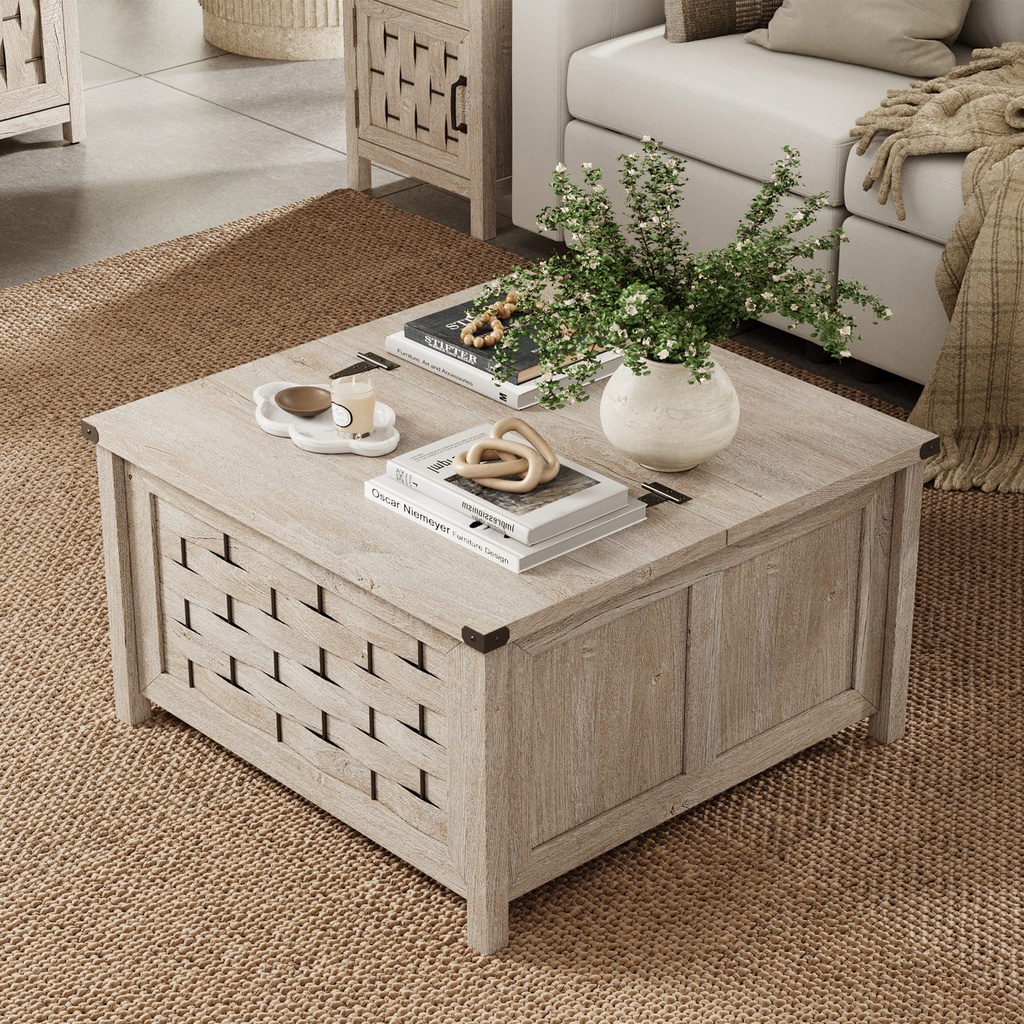 Mesa centro Vinh gris