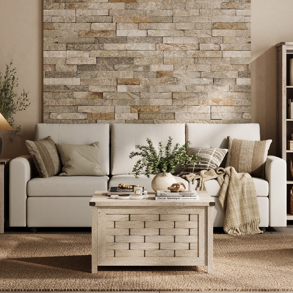 Mesa centro Vinh gris