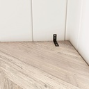 Estante esquinero Vinh gris