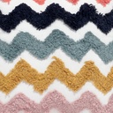 Cojín kids zigzag azul 40x40cm