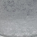 Bandeja ovalada plateada 23,5x15x1cm