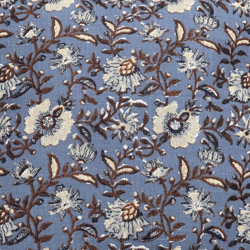 Cojín print celeste 45x45cm