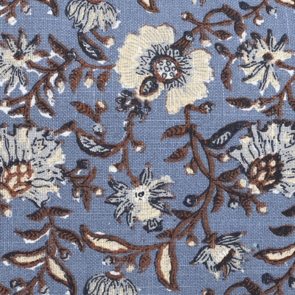 Cojín print celeste 50x30cm