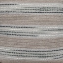 Cojín tejido rayas beige 45x45cm