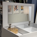 Cómoda Hantu 4 cajones con espejo