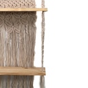Repisa macrame doble 43x107cm