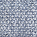 Cojín Pet tejido azul 30x50cm