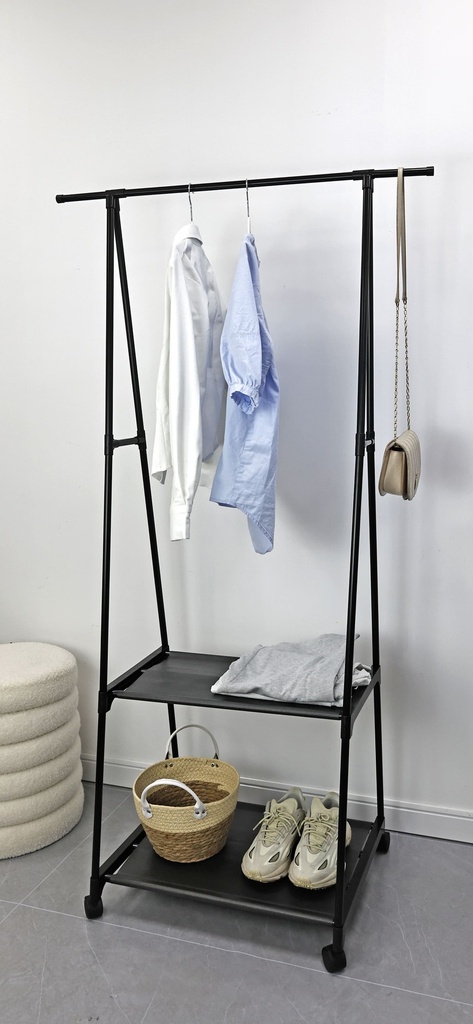 Perchero organizador con ruedas