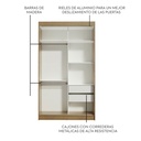 Closet Tokio 2 puertas rustic
