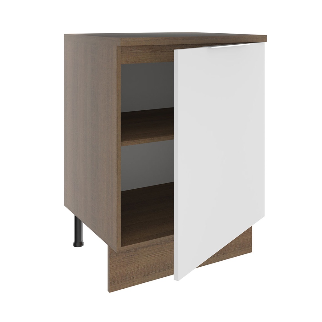 Base cocina Stella blanco 1 puerta 60cm