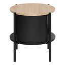 Mesa lateral Alani 2 niveles