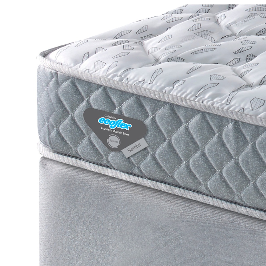 Colchón de espuma Samba 1.5 plazas 105x200x17cm
