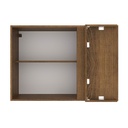 Aéreo esquinero Agata gris 1 puerta 94cm 