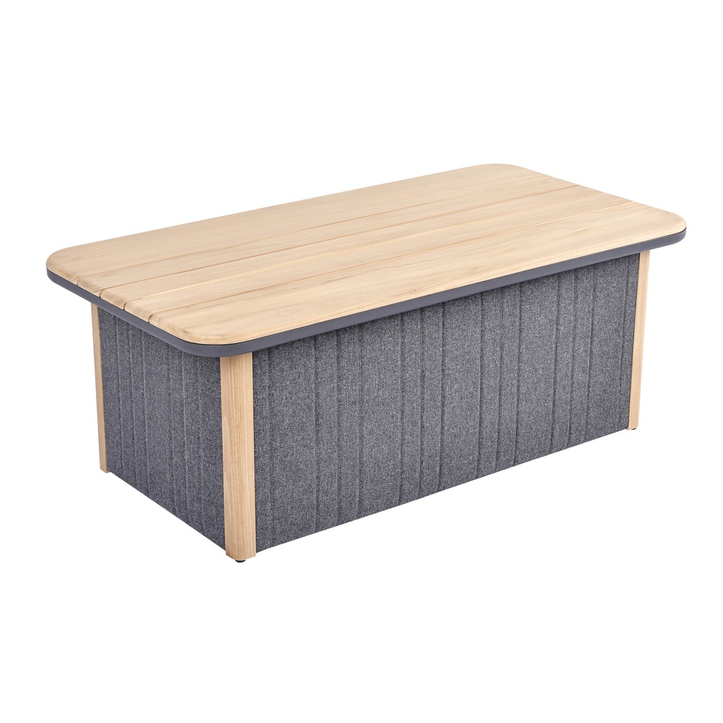 Juego living terraza seccional Ámbar 4 pzas