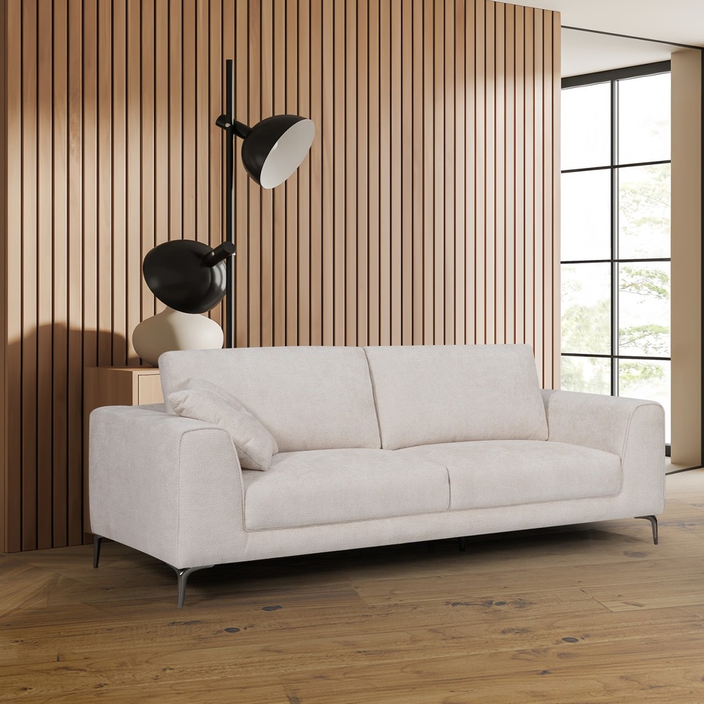 Sofá 3 cuerpos Bliss beige