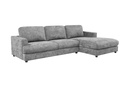 Sofá seccional derecho Saona gris