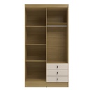 Closet 4 puertas Londres Canary/Off White