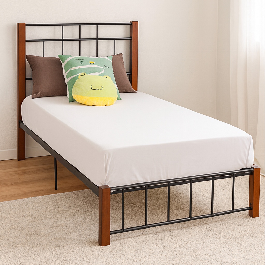 Cama 1.5 plaza Kica 105x200cm