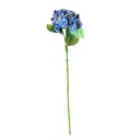 Flor hortensia artificial azul 65cm