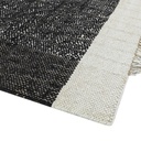 Alfombra 200x300cm Cliford negro