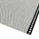 Alfombra 180x270cm Kanigo marfil/negro