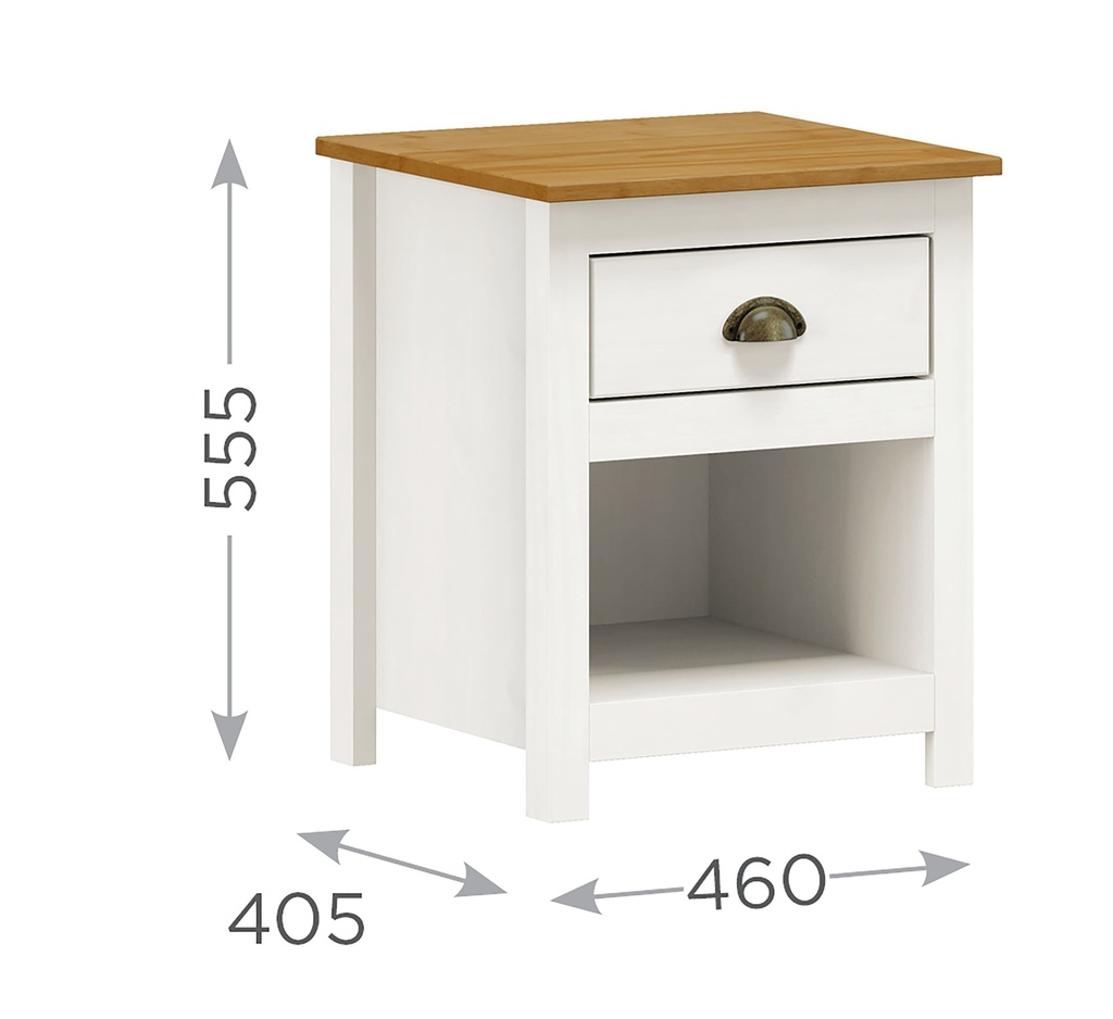 Velador 1 Cajón Topazio