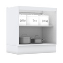 Base Cocina Americana 2 Puertas 80cm