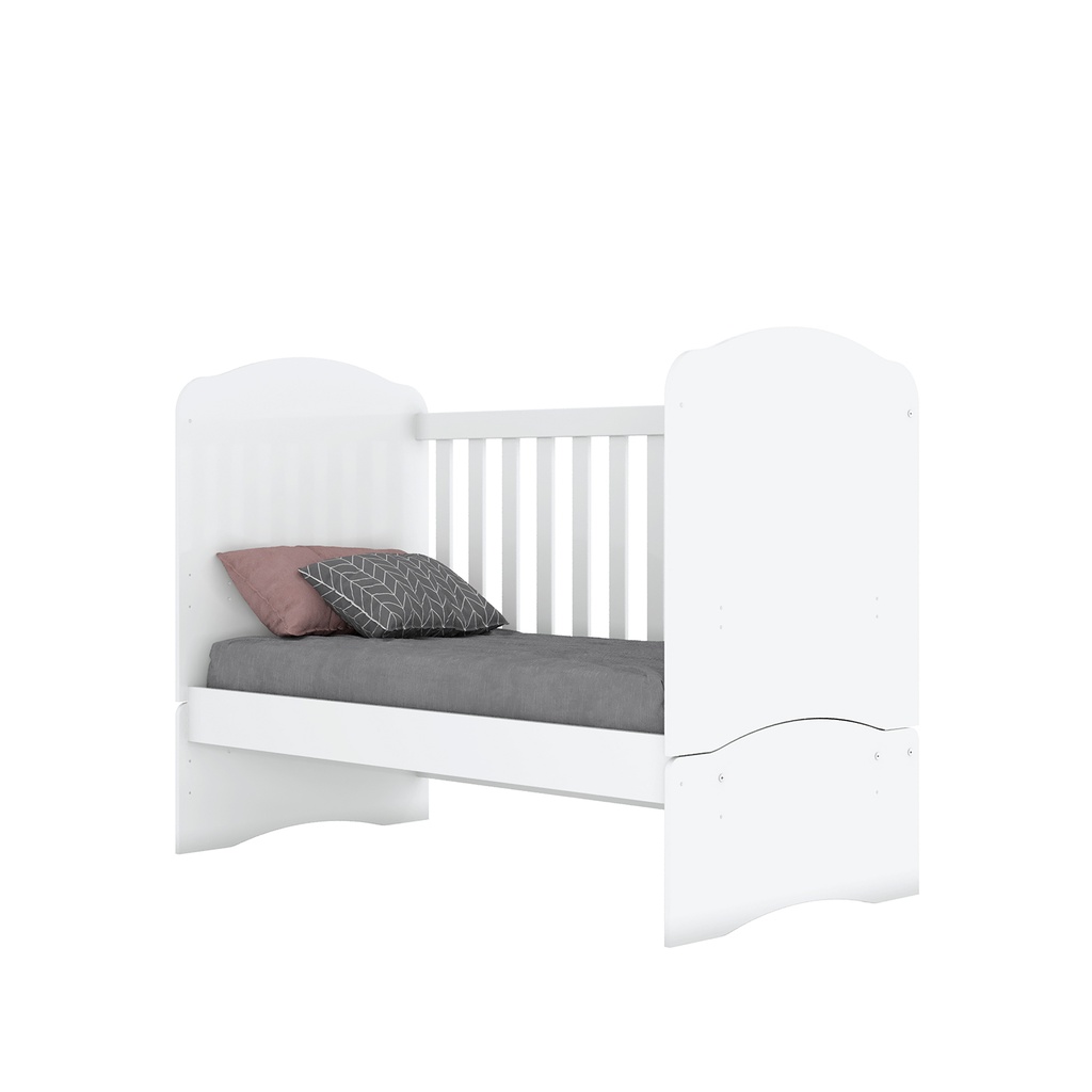 Cuna 3 en 1 Bala De Menta Blanco