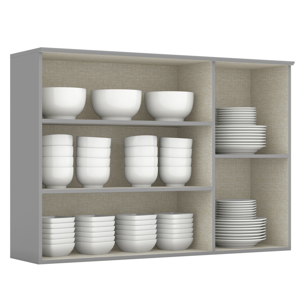 Aéreo cocina Americana gris 120cm