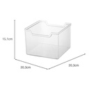Caja organizadora plástico 20x20x15cm