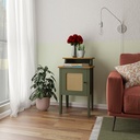 Mesa de apoyo Charlotte - Roble/Menta