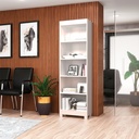 Librero Montreal blanco