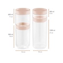 Contenedores alimentos set 4