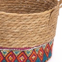 Canasto Bosten junco/lino L