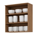 Aéreo cocina Requinte 2 puertas vidrio 80cm