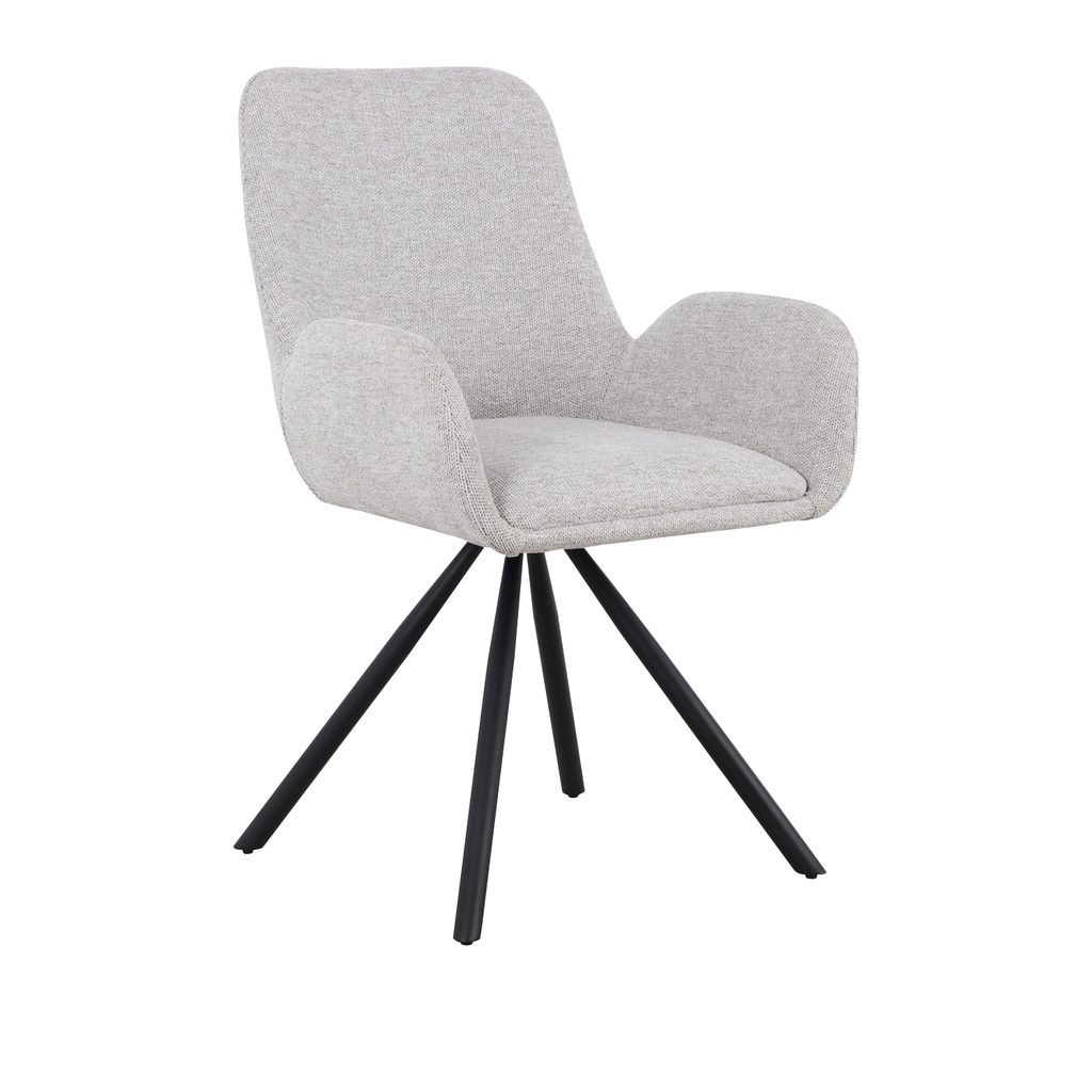 Silla comedor Yelcho gris claro