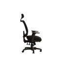Silla oficina alta Saga negro
