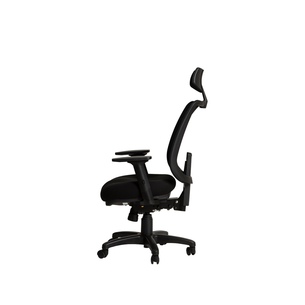 Silla oficina alta Saga negro