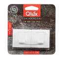 Set 2 ganchos adh. plásticos