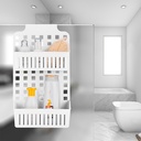 Organizador doble para puerta 35,5x25x10cm